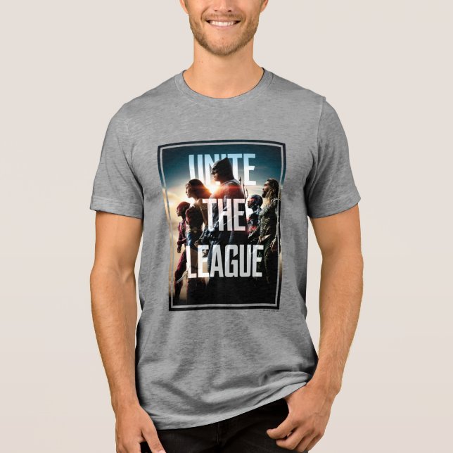 Justizielle Liga | Vereinigung der Liga Tri-Blend Shirt (Vorderseite)