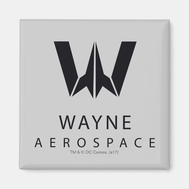 Justizielle Liga | Wayne Aerospace Logo Magnet (Vorne)