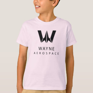 Justizielle Liga Wayne Aerospace Logo T-Shirt