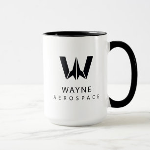 Justizielle Liga   Wayne Aerospace Logo Tasse