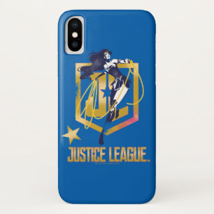 Justizielle Liga   Wonder Woman JL Logo Pop Art Case-Mate iPhone Hülle