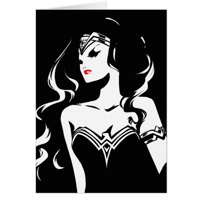 Justizielle Liga | Wonder Woman Noir Pop Art (Vorne)