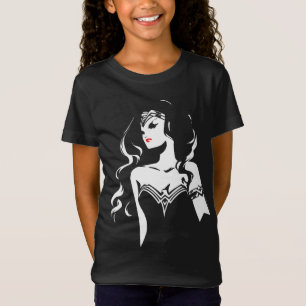 Justizielle Liga Wonder Woman Noir Pop Art T-Shirt