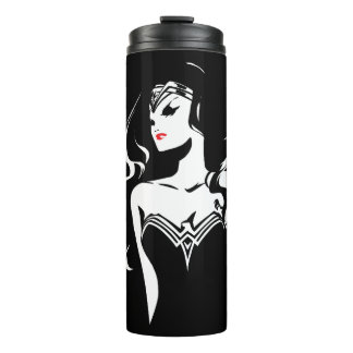 Justizielle Liga | Wonder Woman Noir Pop Art Thermosbecher