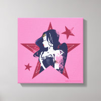 Justizielle Liga | Wonder Woman & Stars Pop Kunst 