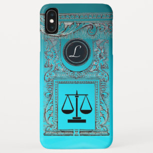 JUSTIZKANZLEI, ANWALT Monogramm blau Case-Mate iPhone Hülle