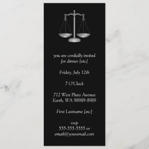 Justizskala Einladung