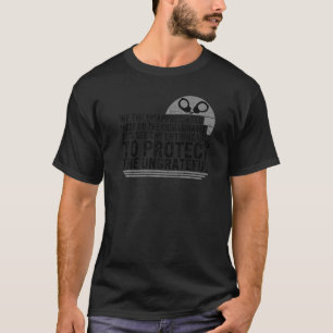 Justizvollzugsbeamter Wir Die Unbeachtete Handsche T-Shirt