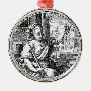Justizwesen Ornament Aus Metall