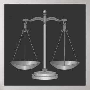 Justizwesen Poster