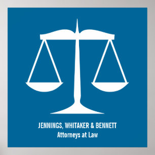 Justizwesen Poster