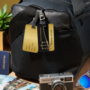 Justizwesen   Recht   Rechtsanwalt Gepäckanhänger