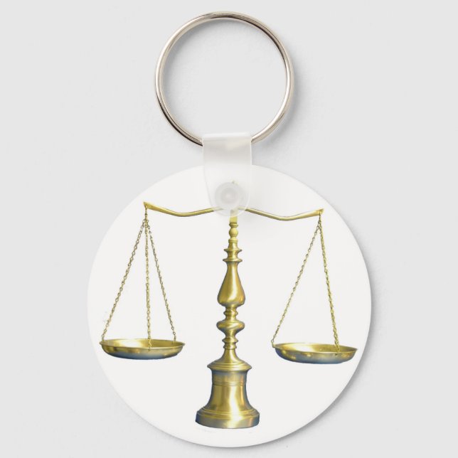 Justizwesen Schlüsselanhänger (Vorderseite)