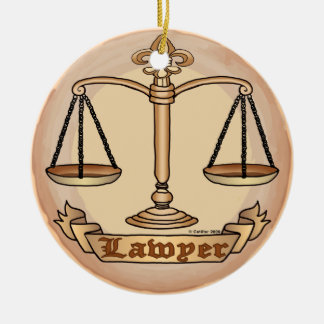 Justizwesenskala Keramikornament