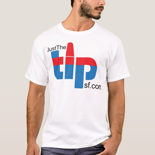 JustTheTipSF.com T-Shirt (Vorderseite)