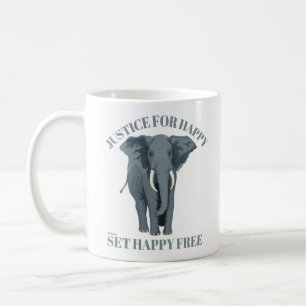 JUSTZ FÜR GLÜCKLICH, SET GLÜCKLICH FREI KAFFEETASSE