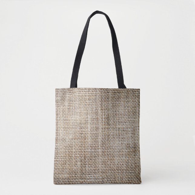 Jute-Hessian-Hintergrundtextur (Vorderseite)