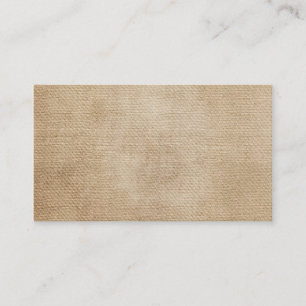 Jute Hintergrund Visitenkarte