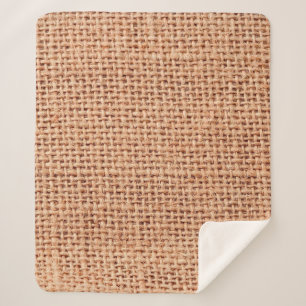 Jute Tasche Sack beige Farbe braun Sherpadecke