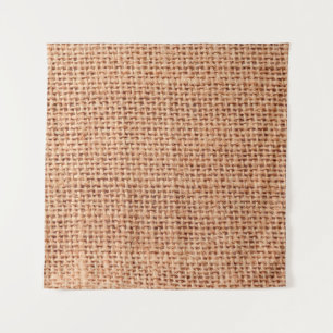 Jute Tasche Sack beige Farbe braun Wandteppich