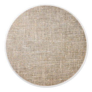 Jute Textile Keramikknauf