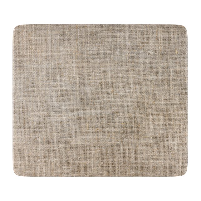 Jute Textile Schneidebrett (Vorderseite)