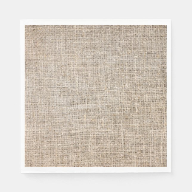 Jute Textile Serviette (Vorderseite)
