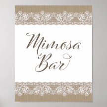 Jute und Spitze Rustikale Hochzeit, Brautparty-Sch