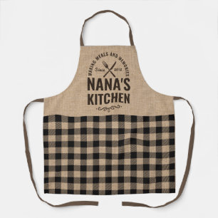 Jutebeutel Oma Küche Geschenk Großmütter Vintage R Schürze