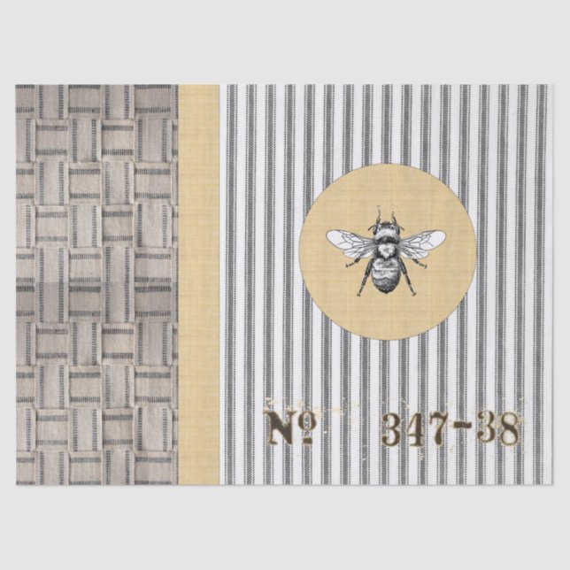 Jutefaser-Material-tickendes Seidenpapier (Vorderseite)