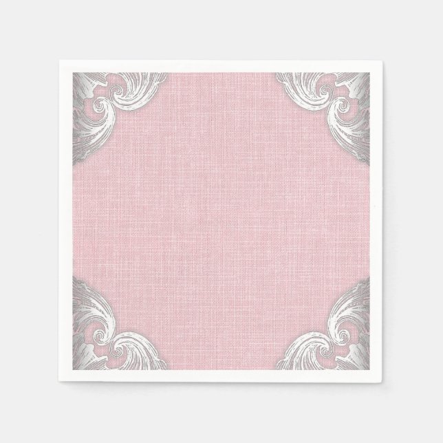Jutepapier Servietten (Vorderseite)