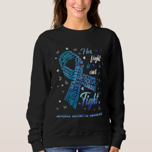Juvenile Arthritis Bewusstsein ist ihr Kampf ist u Sweatshirt