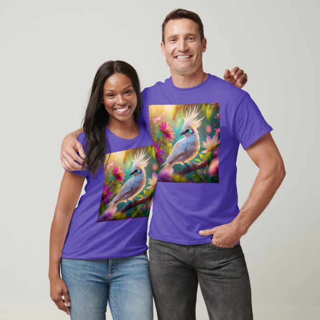 Juvenile Creush Feather Dove Fantasy Bird T-Shirt (Unisex)