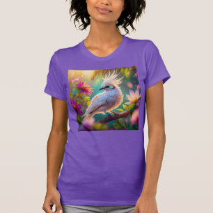 Juvenile Creush Feather Dove Fantasy Bird T-Shirt
