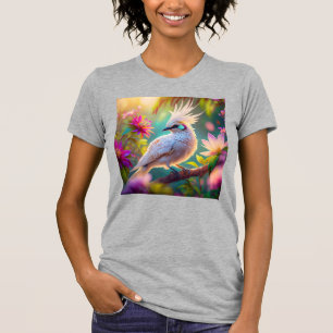Juvenile Creush Feather Dove Fantasy Bird T-Shirt