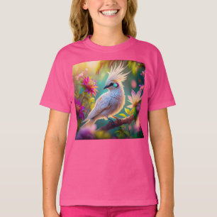 Juvenile Creush Feather Dove Fantasy Bird T-Shirt