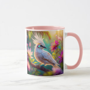 Juvenile Creush Feather Dove Fantasy Bird Tasse