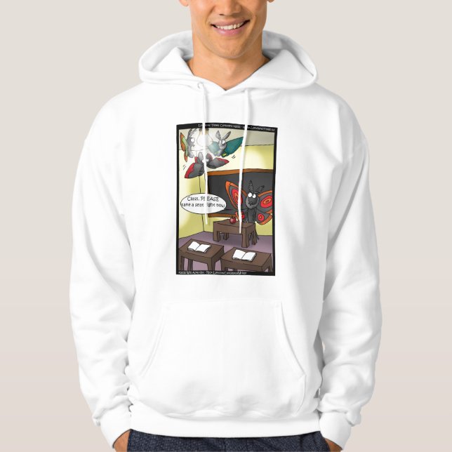 Juvenile Moths Funny Hoodies von Rick London (Vorderseite)