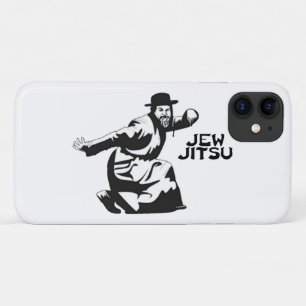 Juw Jitsu iPhone Case Jüdische Bar Mitzvah-Gesch