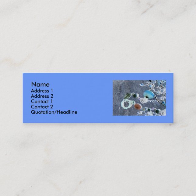 Juwel-Effekt Pofile Karte (Vorderseite)