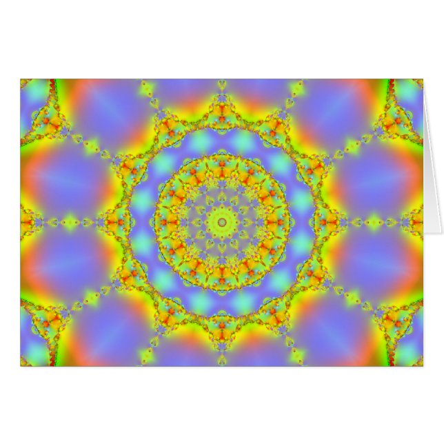 Juwel-Fraktal-Kaleidoskop (Vorderseite (Horizontal))