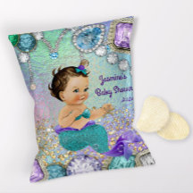 Juwel Meerjungfrau Baby Shower Chip-Tüten-Wrapper