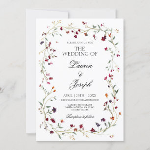 Juwel-Ton-Hochzeitseinladung Einladung