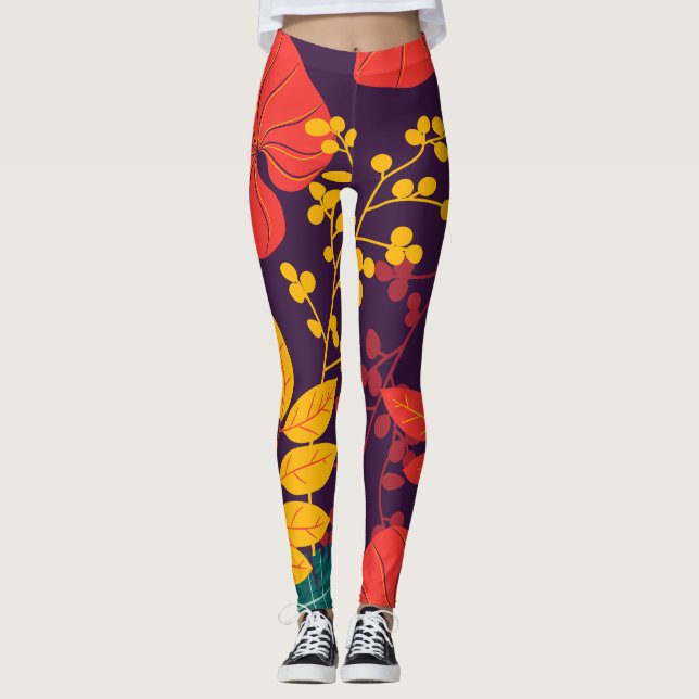 Juwelen der Natur Leggings (Vorderseite)