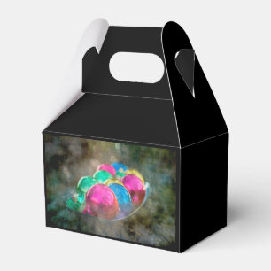 Juwelen der Weihnachtsschmuck des Waldes auf Schwa Geschenkschachtel