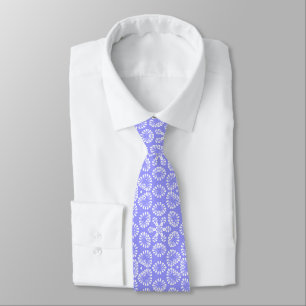 Juwelen - Pastel Blue on White Krawatte