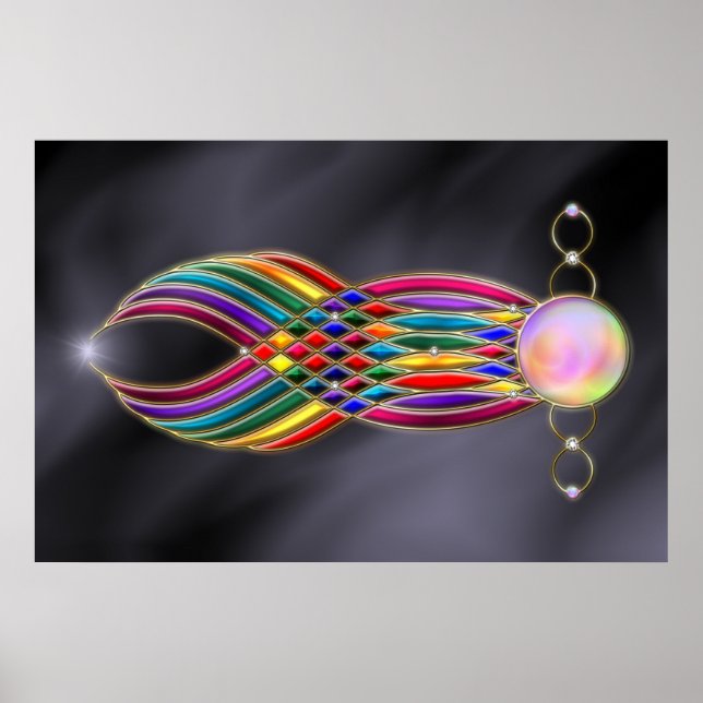 Juwelenfest Print Poster (Vorne)