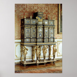 Juwelenschrank Louis XIV, Werkstatt Gobelins Poster
