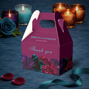 Juwelenton Blumenhochzeit Geschenkschachtel