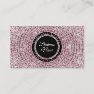 Juwelier Pink Bling Visitenkarte